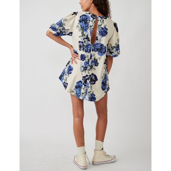 🎉LAST CHANCE🎉 FREE PEOPLE Maye Poplin Tunic / Vintage Combo - Picture 3 of 5